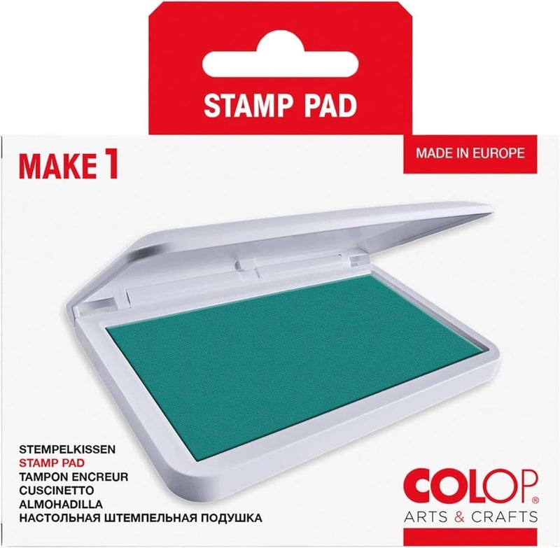 Colop Make Series, Ink Stamp Pads, with Non-Toxic Premium Ink, Water-Based Acid-Free (Fir Forest, Make 1-1-15/16" x 3-1/2") - Image 3